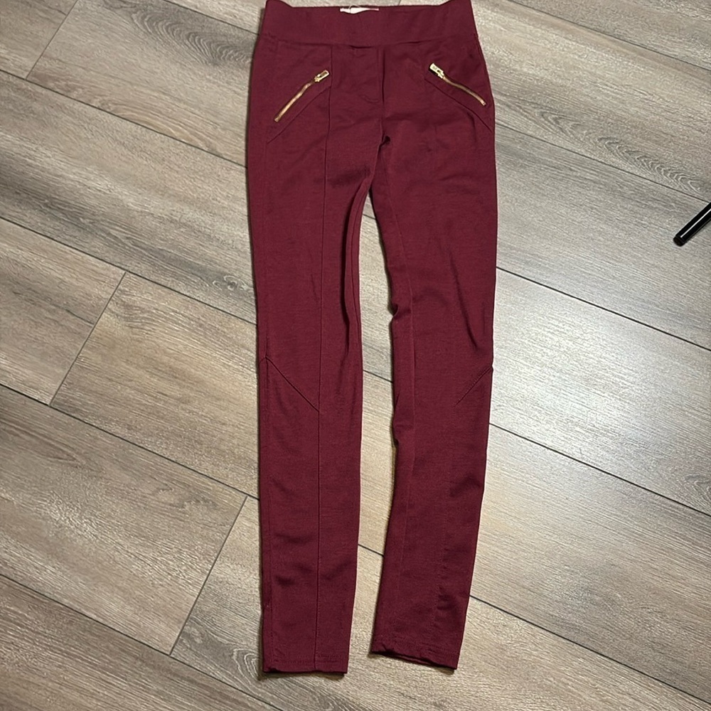 XS173 M4EO straight leg front zipper pocket pants